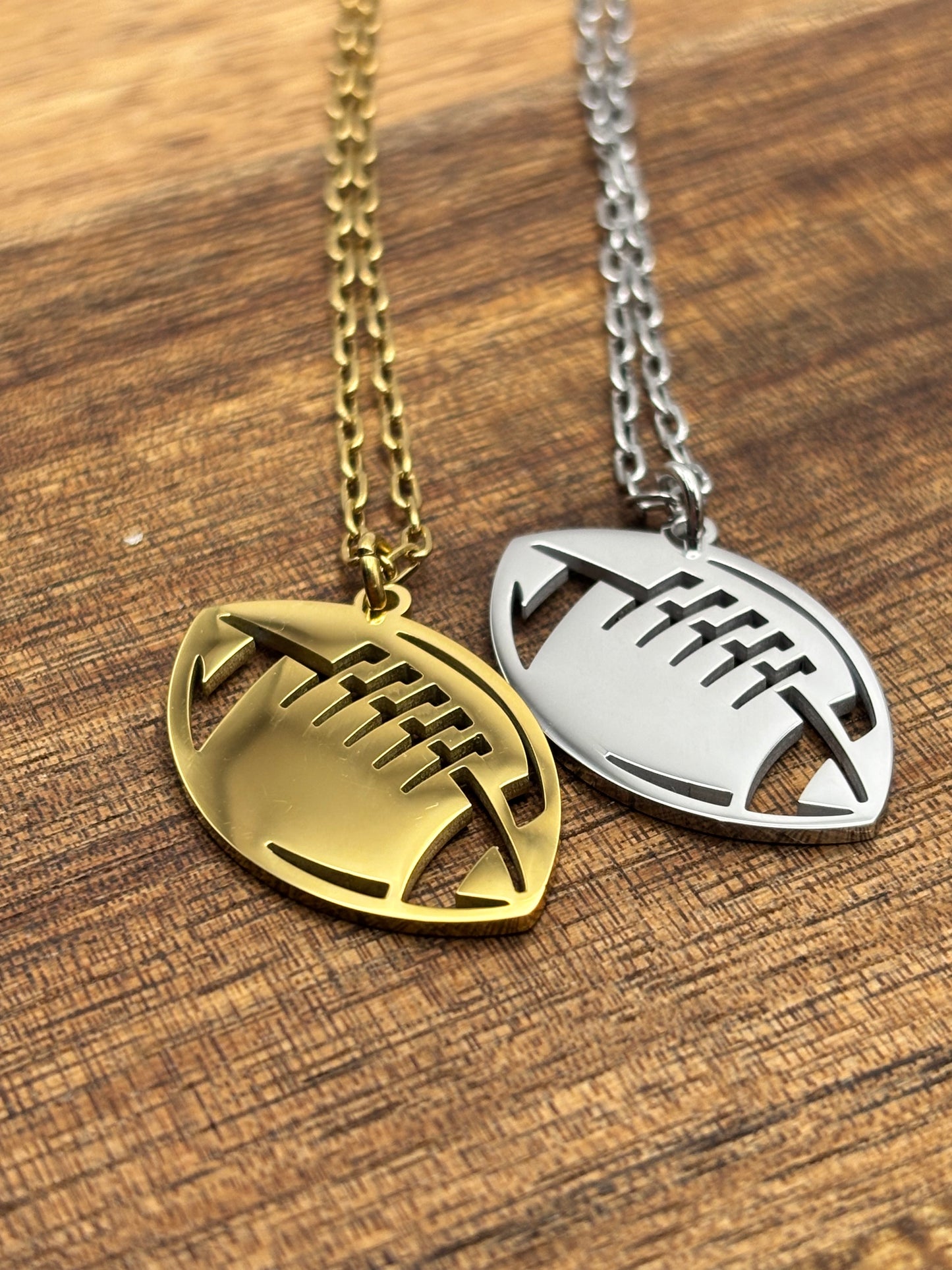 Football Charm Necklace