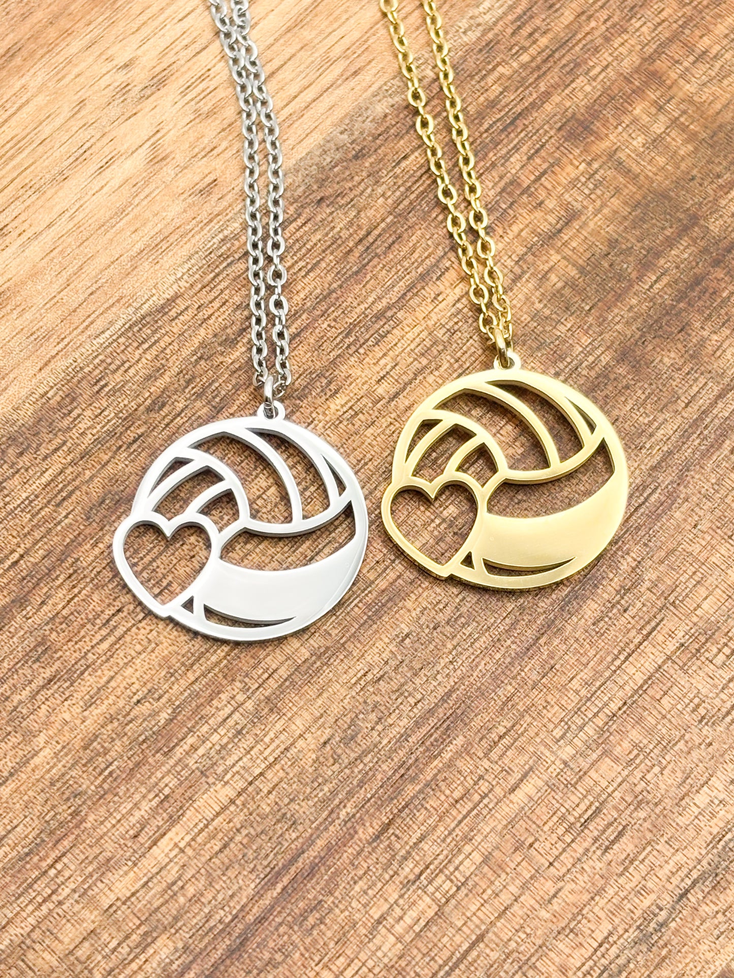 Volleyball Charm Necklace