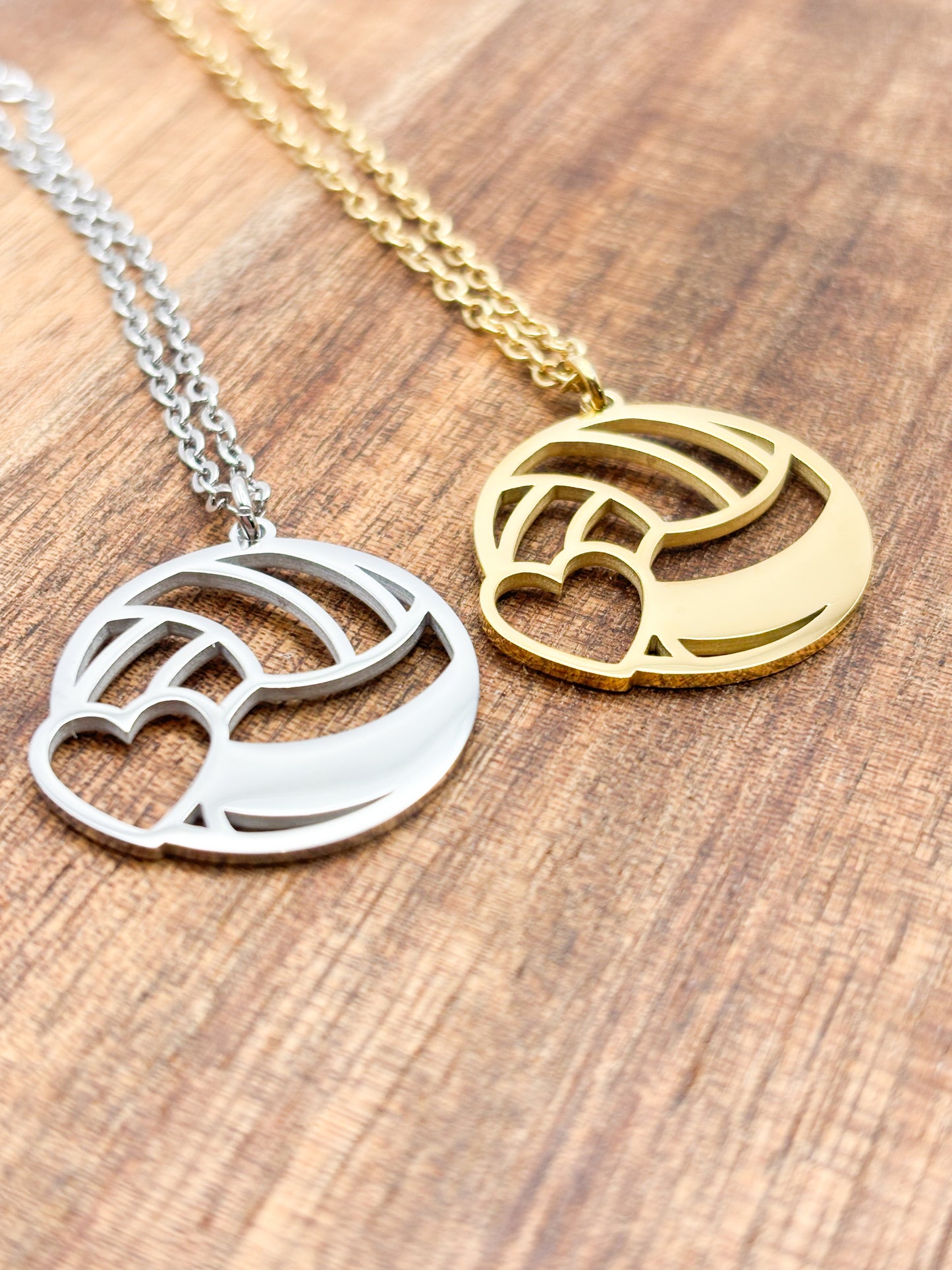 Volleyball Charm Necklace