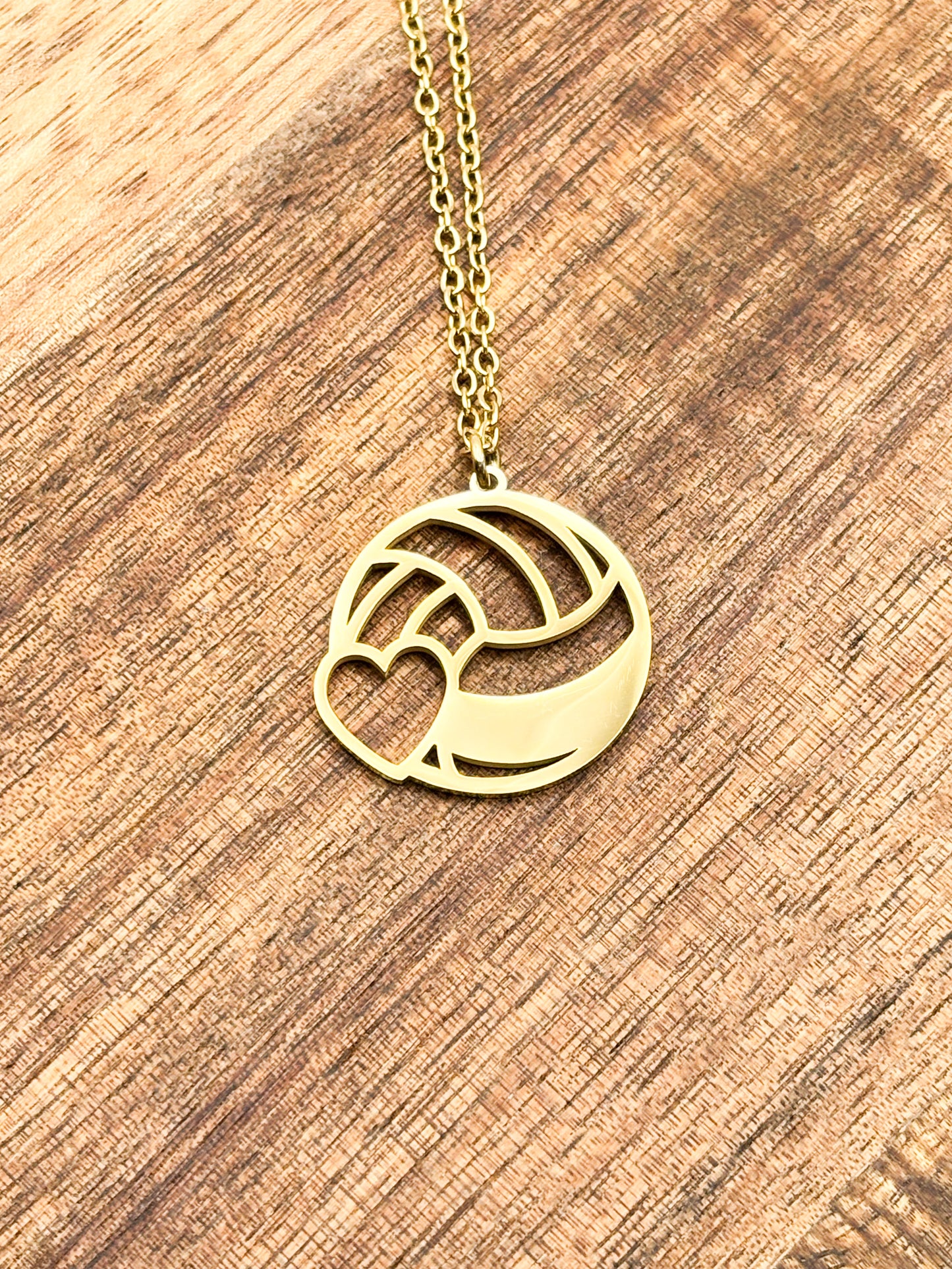 Volleyball Charm Necklace