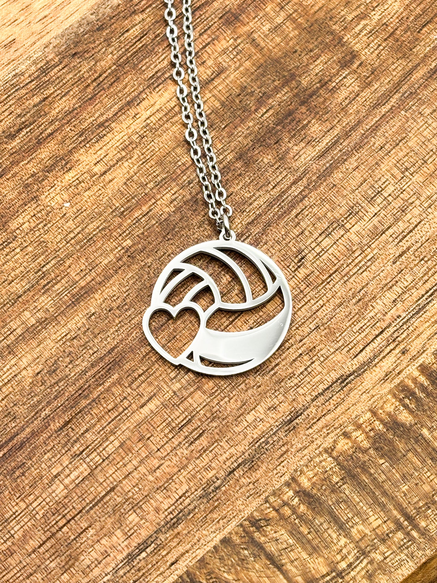 Volleyball Charm Necklace